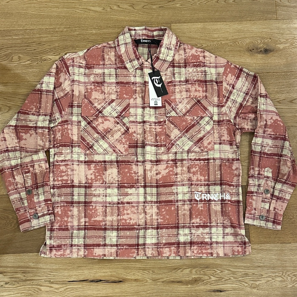 Men's Red Plaid Shirt
